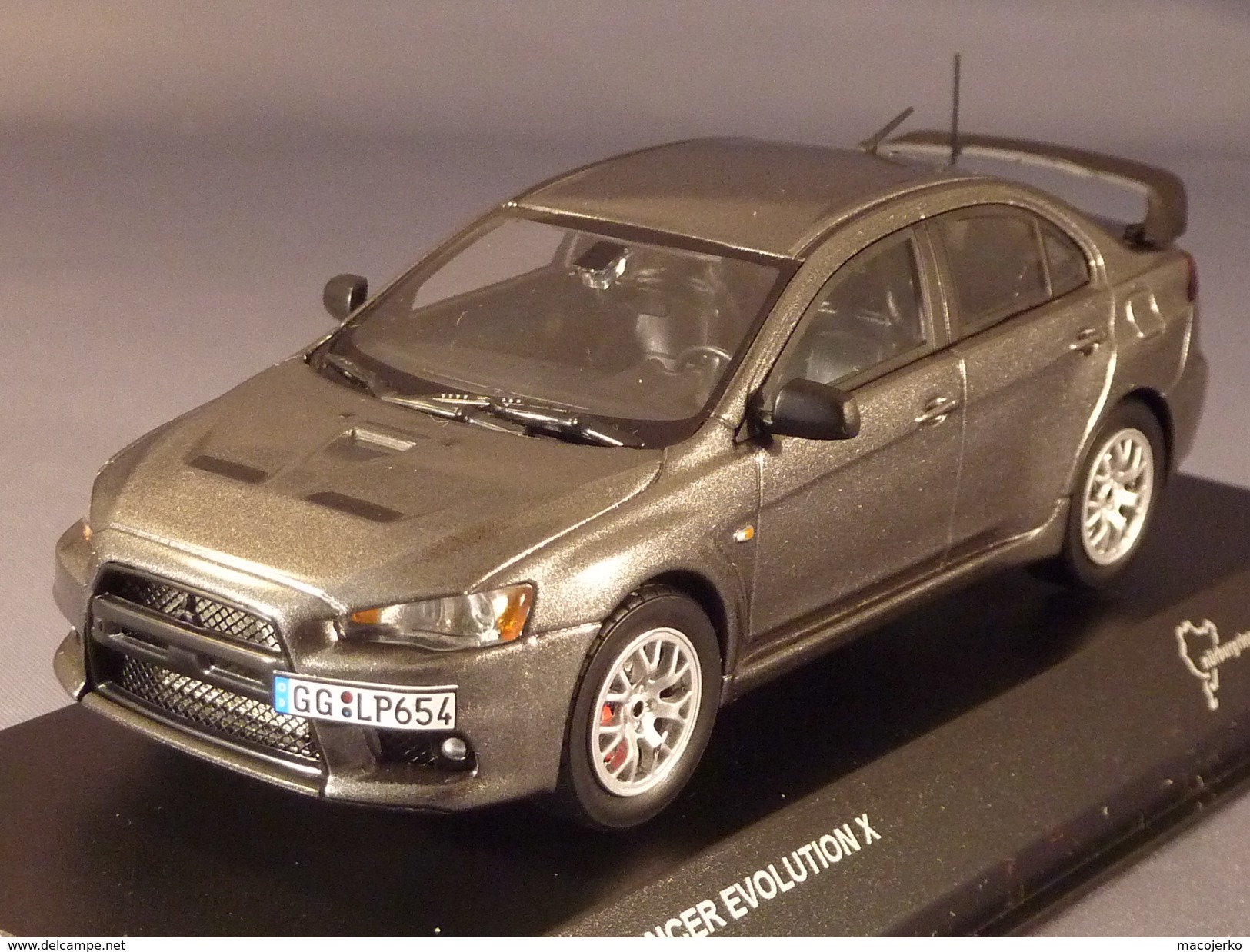 Kyosho 03494NU, Mitsubishi Lancer Evo X, Nürburgring Test Car, 1:43 - Kyosho