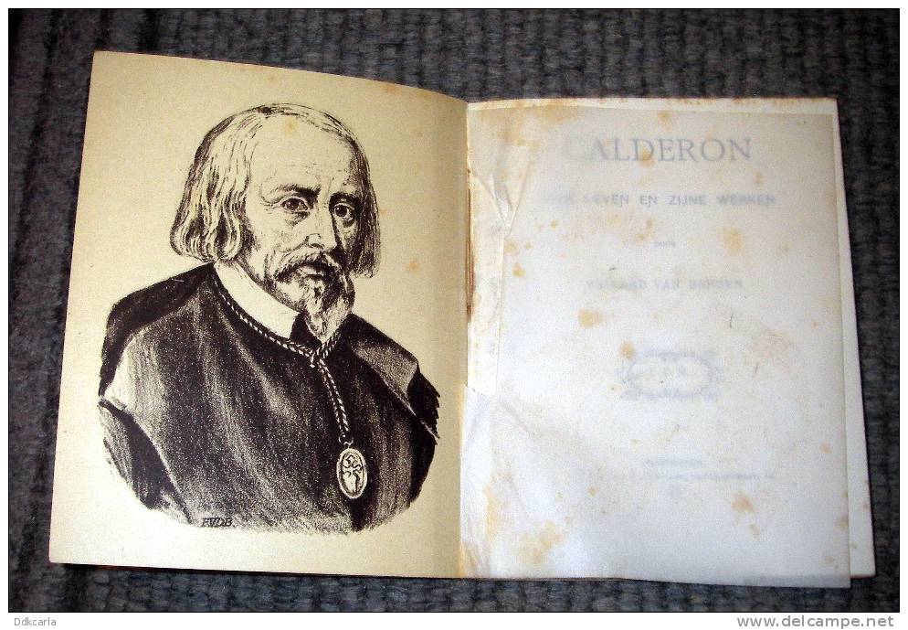 Calderon Zijn Leven En Zijn Werken - 1883 - Antique