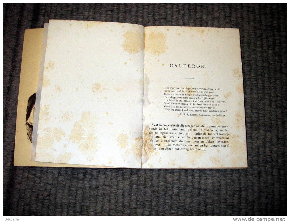 Calderon Zijn Leven En Zijn Werken - 1883 - Antiguos