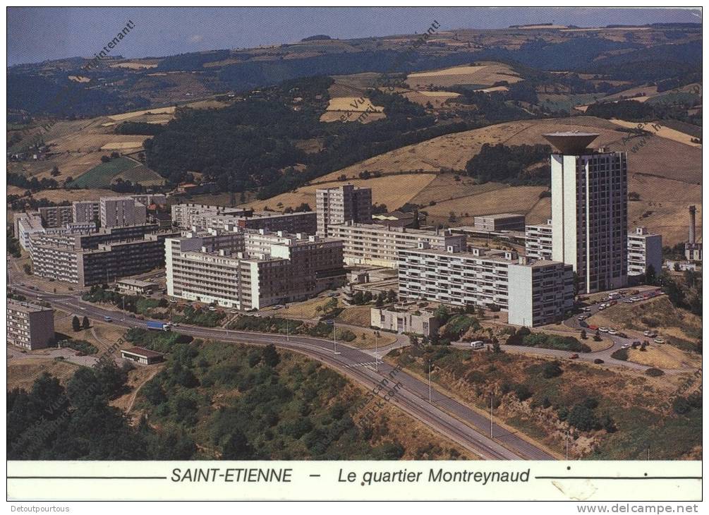 SAINT ST ETIENNE Loire 42 : Le Quartier MONTREYNAUD Vue Aérienne - Saint Etienne