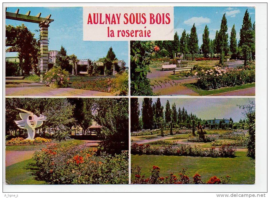 Ref 35 CPsm 93 Aulnay Sous Bois La Roseraie - Aulnay Sous Bois