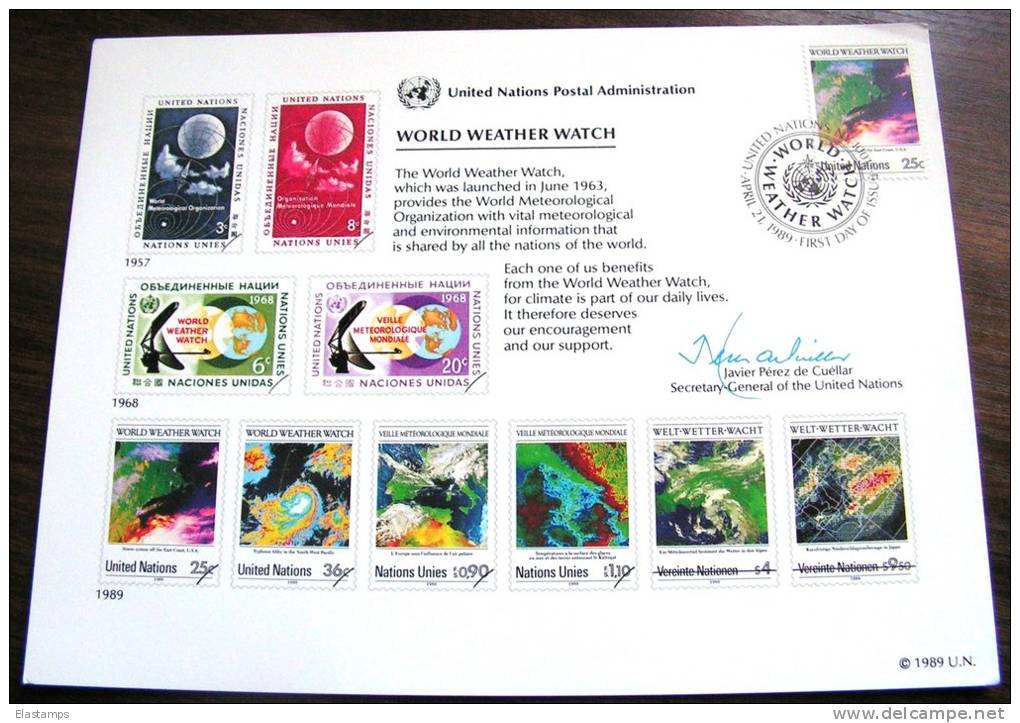 ==UNO NY Karnet 1989 - Postzegelboekjes