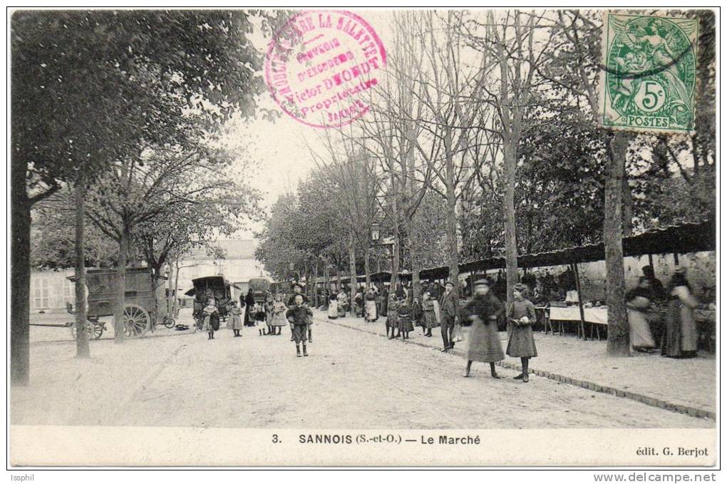 Sannois (S. Et O.) Le Marché - Sannois