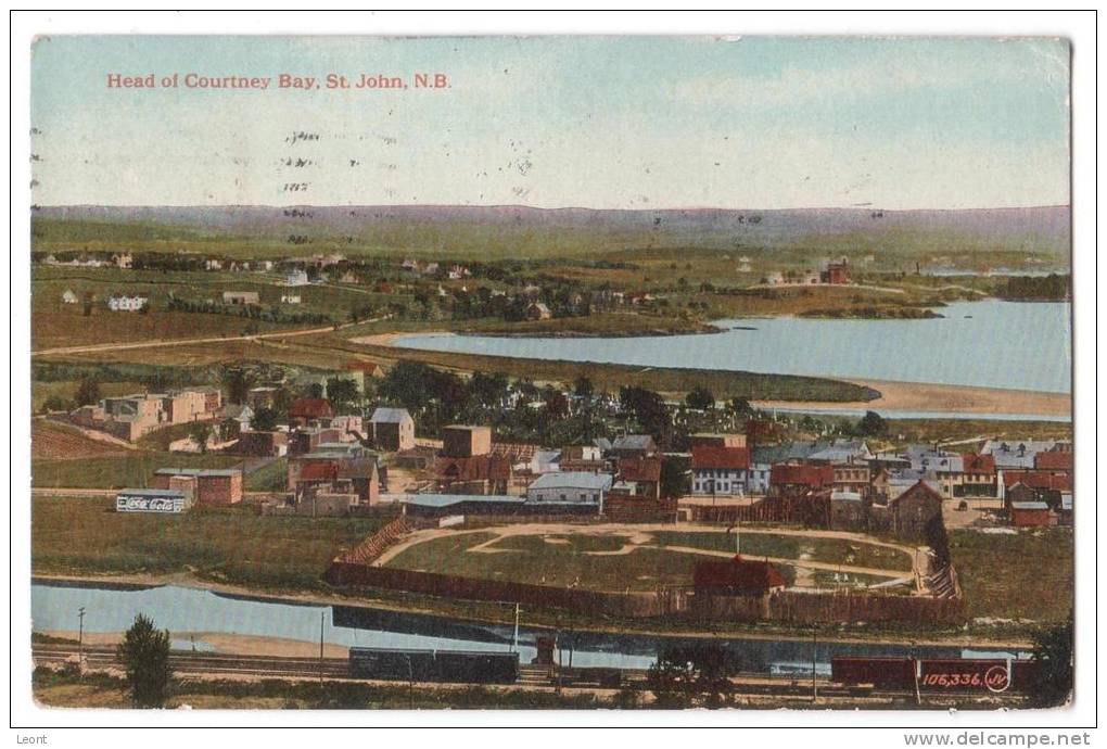 Canada -  St John N.B. - Head Of Courtney Bay - 1917 - St. John