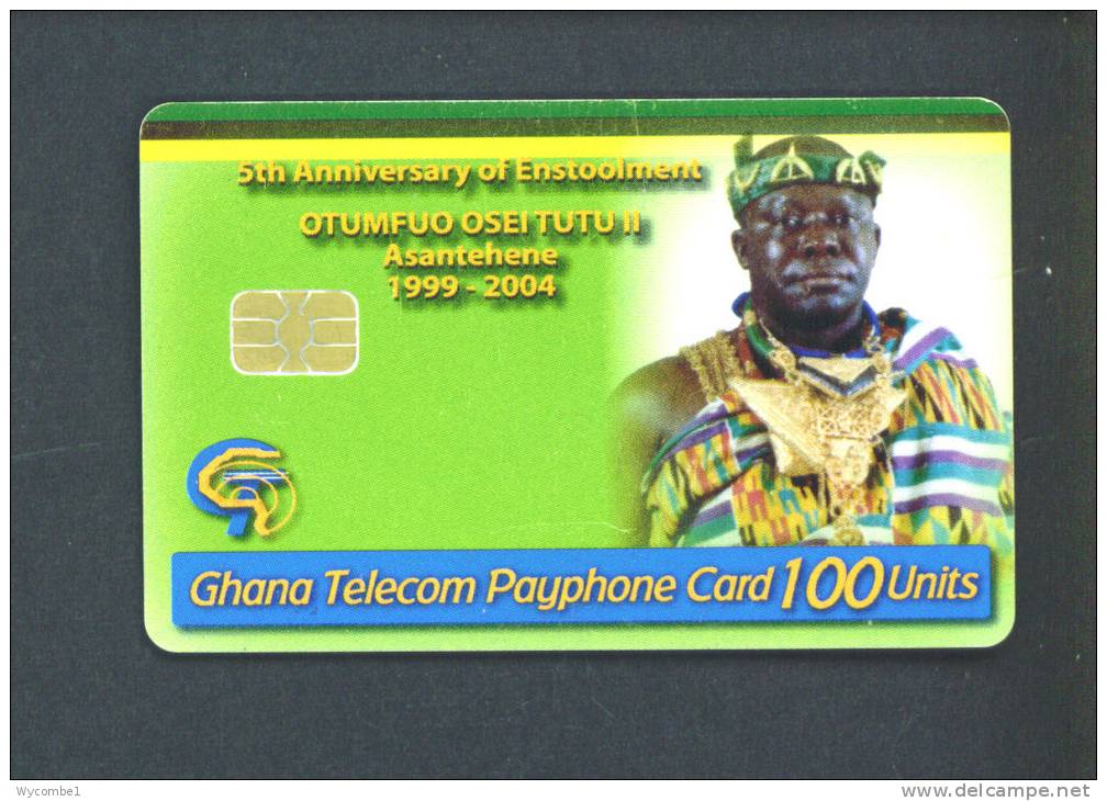 GHANA  -  Chip Phonecard As Scan - Ghana