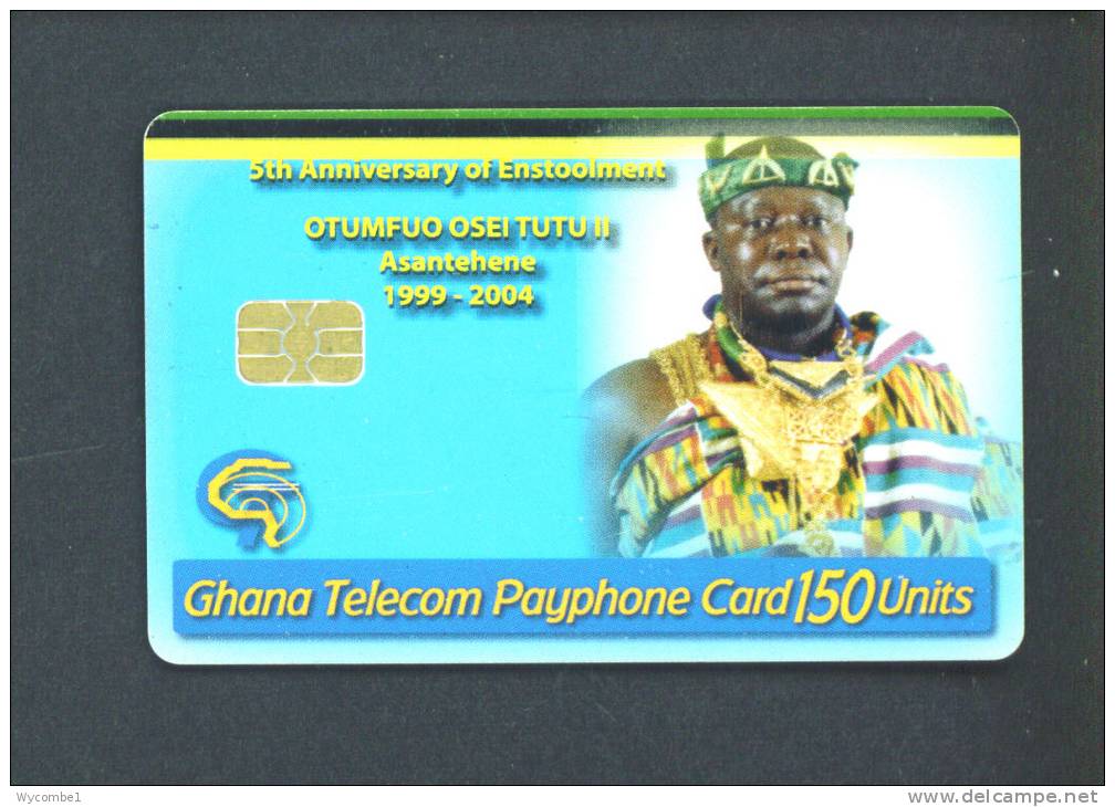 GHANA  -  Chip Phonecard As Scan - Ghana