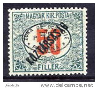 DEBRECEN 1919 50f  Postage Due Köztarsasag  MNH /**   Michel Porto 16 - Debreczin