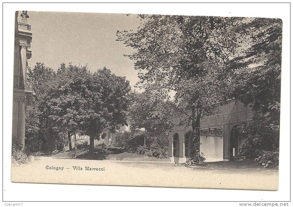 Cologny (Suisse) : Villa Marracci En 1910. - Cologny