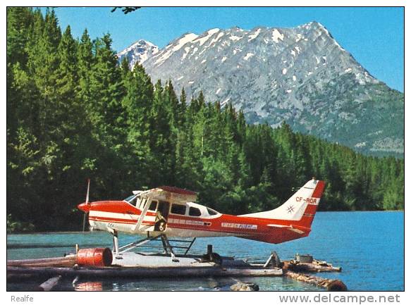 Float Plane On Chilko Lake B,C, Canada - 1946-....: Era Moderna