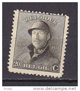K6170 - BELGIE BELGIQUE Yv N°170 * - 1919-1920 Trench Helmet