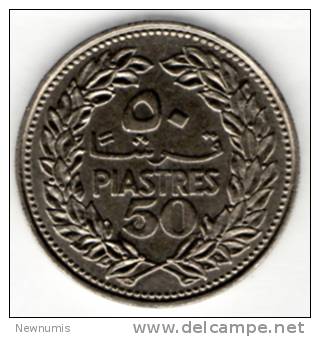 LIBANO 50 PIASTRES 1969 - Libano