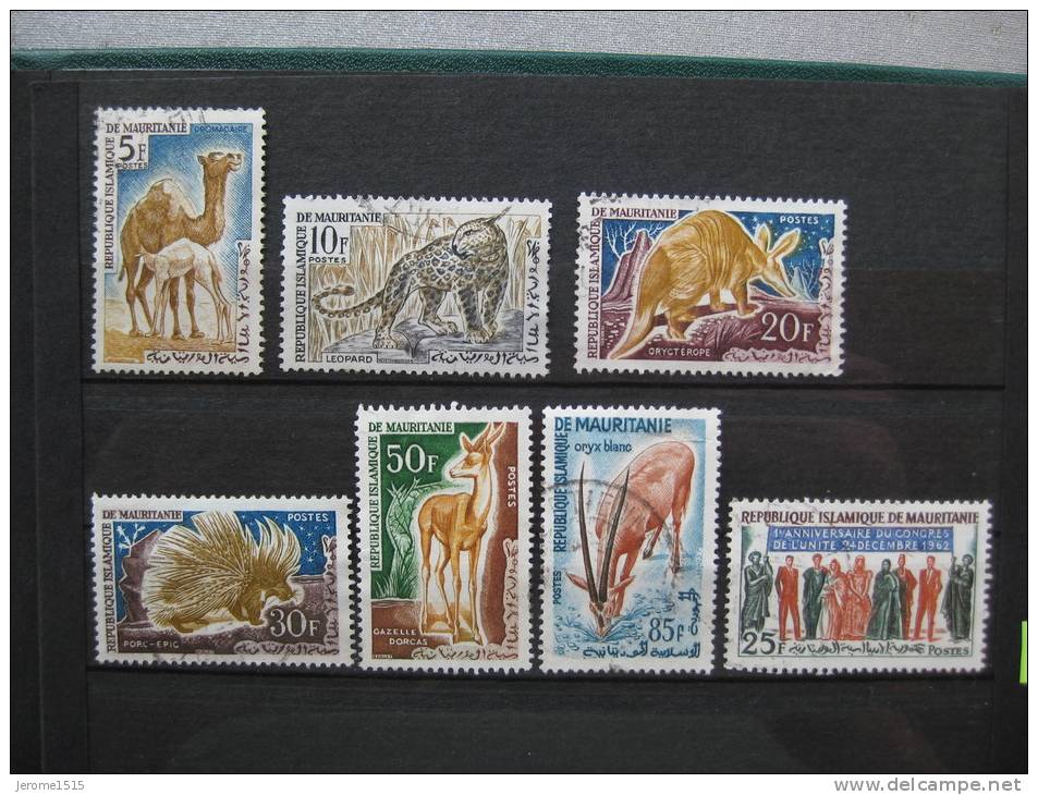 Timbres Mauritanie : Lot 1960/63 - Mauritania (1960-...)