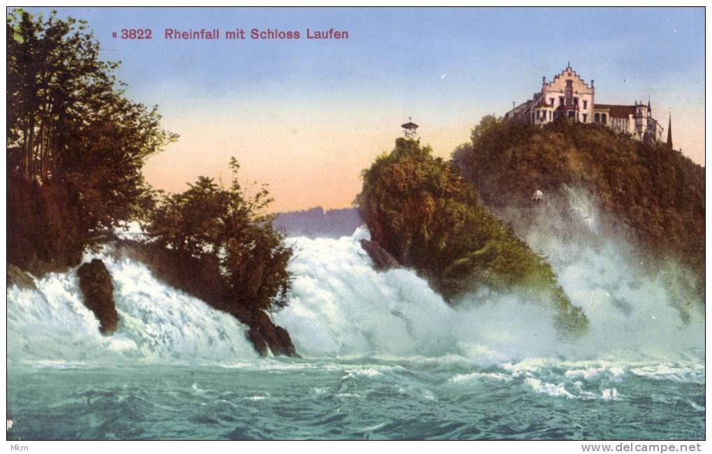 Rheinfall Und Schloss Laufen - Laufen-Uhwiesen 