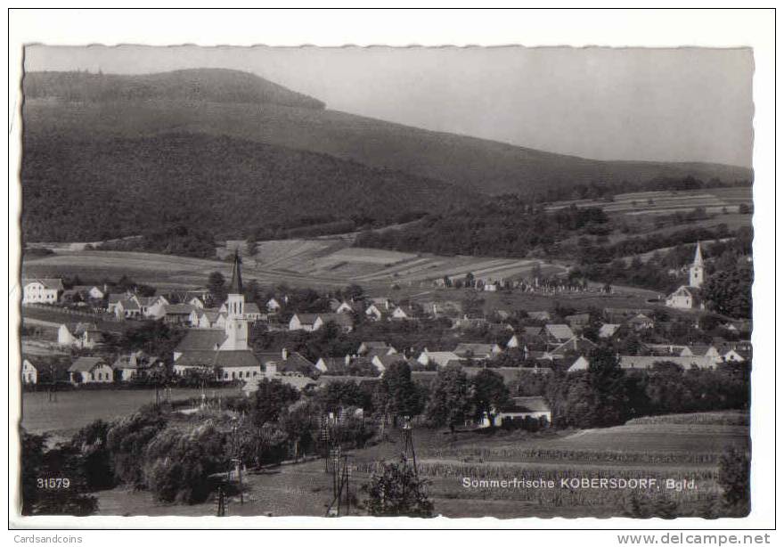 Kobersdorf Nr 31579 Ohne Strasse (vom Verlag Entfernt)                                     Im  Bezirk Oberpullendorf - Autres & Non Classés