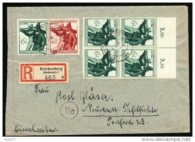 1944 Sutedenland - Sudety. Reichenberg 6.7.44. (A11043) - Sudetenland