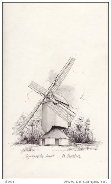 Lommel Leyssensmolen  Pentekening - Lommel