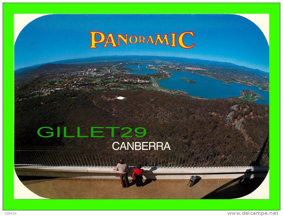 CANBERRA, AUSTRALIA - PANORAMIC VIEW OF THE TOWN - COLOUR TECH PROD. - - Canberra (ACT)