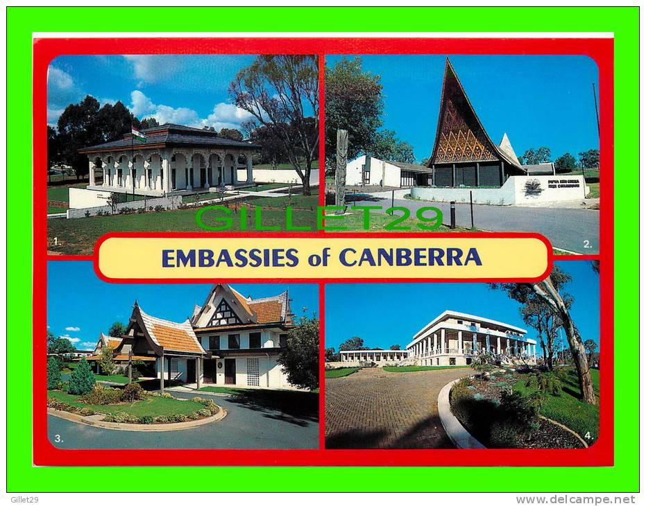 CANBERRA, AUSTRALIA - EMBASSIES OF CANBERRA - 4 MULTIVIEW - COLOUR TECH PROD. - - Canberra (ACT)