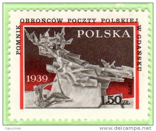 POLOGNE - 1979 "40e Anniv. De L'agression De L'Allemagne" -  N° 2465** - Nuevos