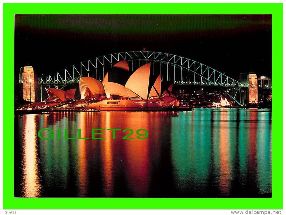 SYDNEY, AUSTRALIA - OPERA HOUSE & HARBOUR BRIDGE - BARTEL POSTCARDS & SOUVENIRS - - Sydney