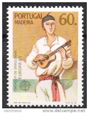 1985 - MADEIRA - EUROPA CEPT- LA MUSICA. MNH - 1985