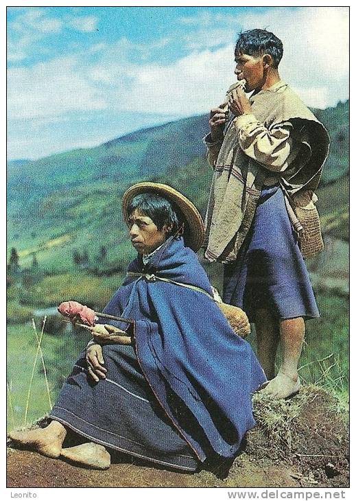 Colombia Silvia-Cauca Indios Guanvianos 1967 - Kolumbien
