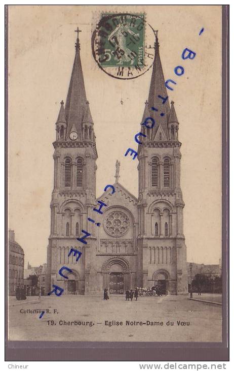 CHERBOURG EGLISE NOTRE DAME DU VOEU - Cherbourg