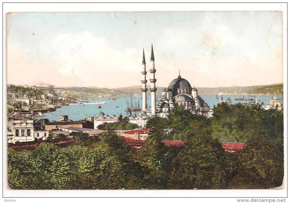 Lettre - TURQUIE - BFE CONSTANTINOPLE PERA - Càd S/paire Du TP Du Levant Au Type Blanc N°13 - 1911 - Autres & Non Classés