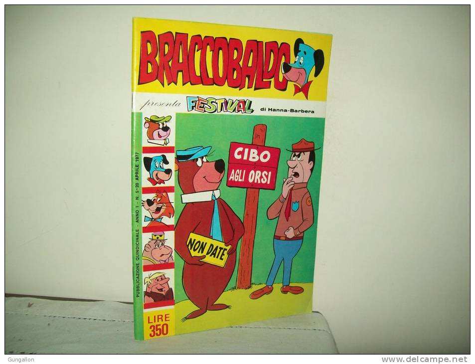 Braccobaldo (Ed. Flash 1977) N. 5 - Umoristici