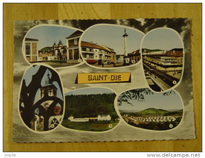 SAINT DIE-MULTIVUES- ED LA CIGOGNE-88.413.96 - Saint Die