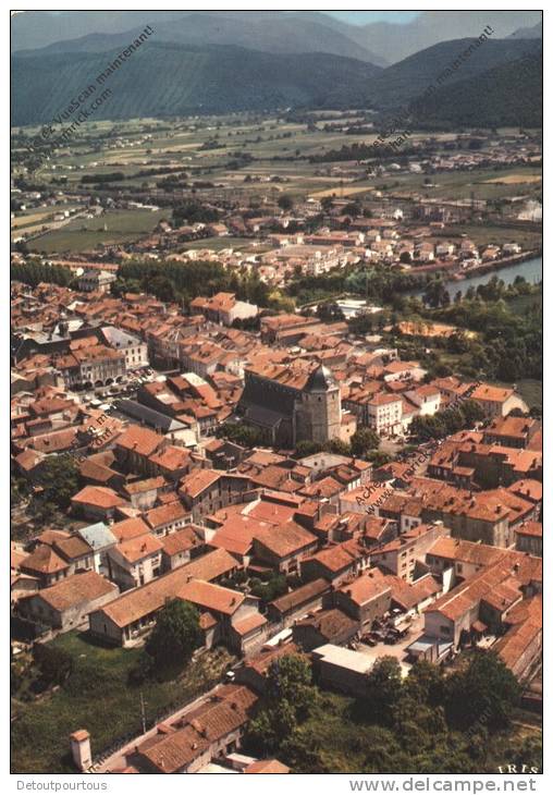 MONTREJEAU Haute Garonne 31 : Vue Générale Aérienne - Montréjeau