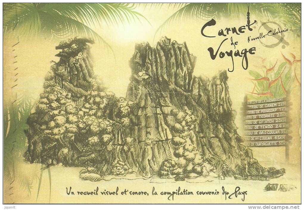 Nouvelle Calédonie CPM Neuve (**) Unused Post Card - Carnets De Voyage - Hienghène - Poule Couveuse Rock Edition Tera - Nueva Caledonia