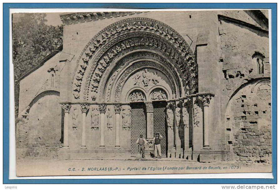 64 - MORLAAS --  Portail De L'Eglise....N° 2 - Morlaas