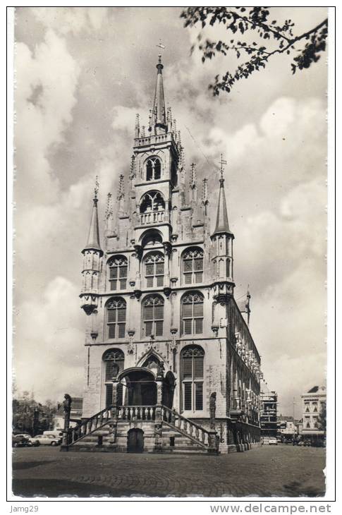 Nederland/Holland, Gouda, Stadhuis, Ca. 1960 - Gouda