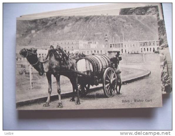 Jemen Yemen Aden Camel And Water Cart - Yemen