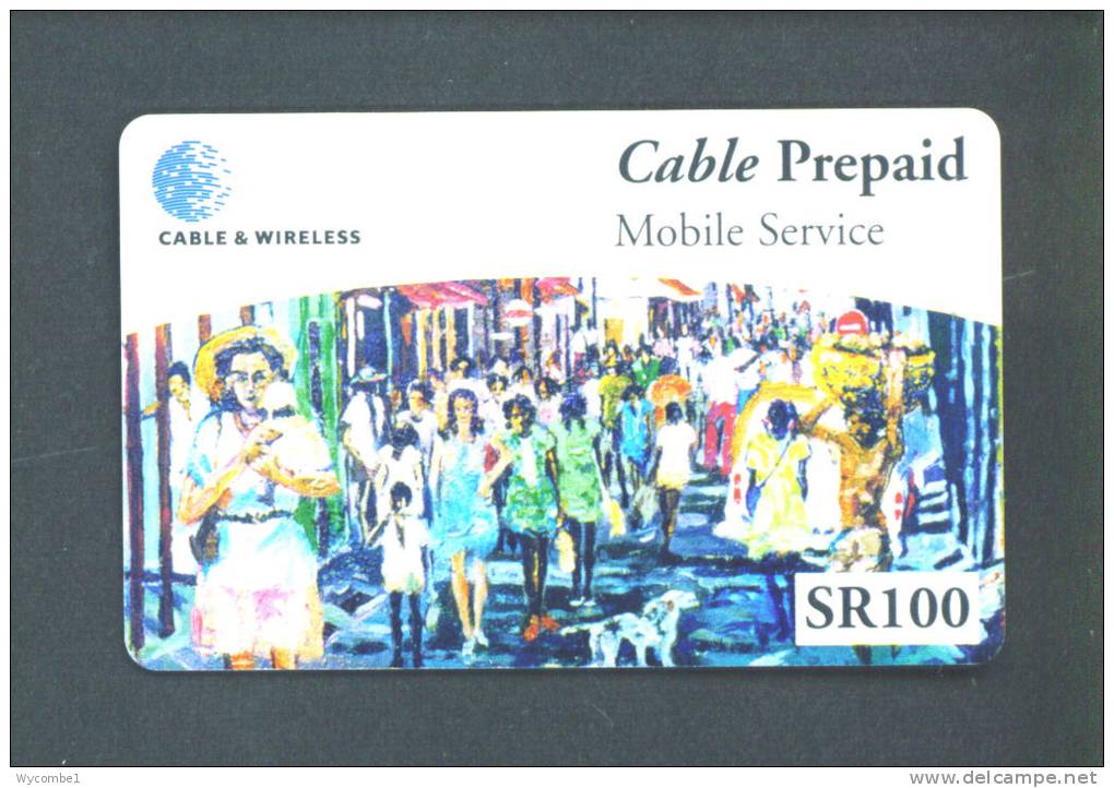 SEYCHELLES  -  Remote Phonecard As Scan - Seychelles