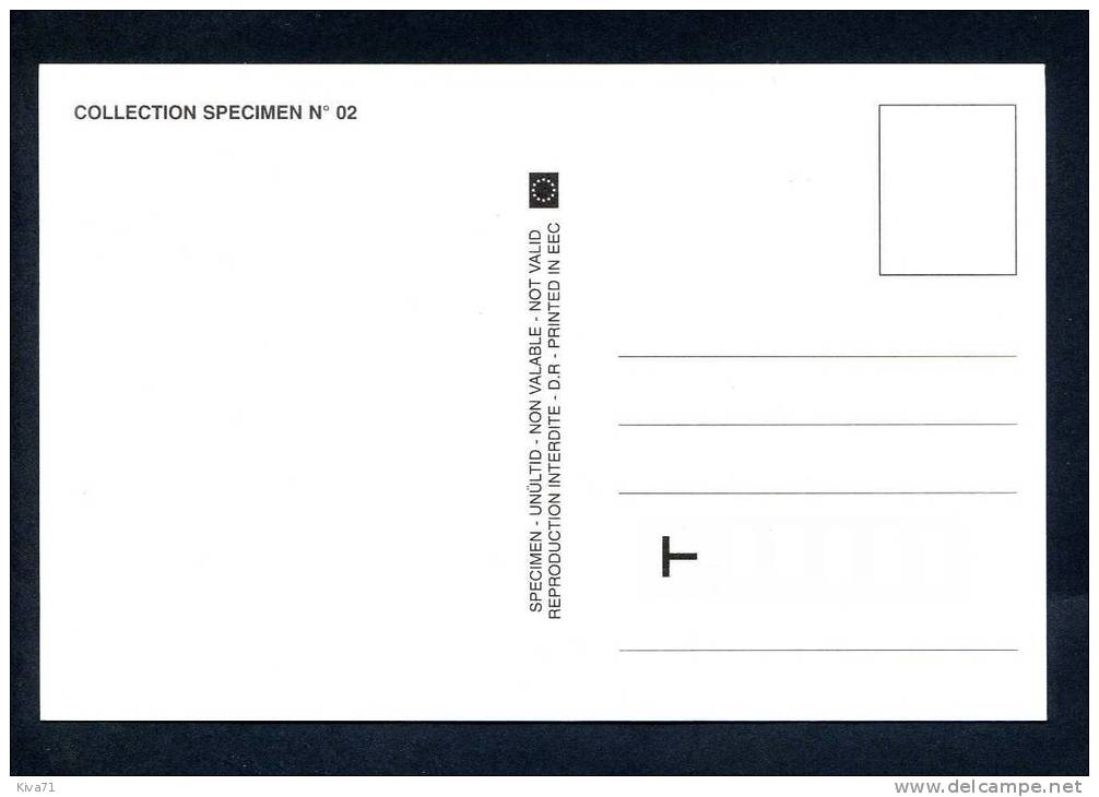 Carte Postale Billet  De "200 F  Montesquieu"   Specimen "   UNC - Ficción & Especímenes