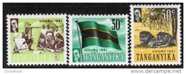 TANGANYIKA   Scott #  45-56*  VF MINT LH - Tanganyika (...-1932)