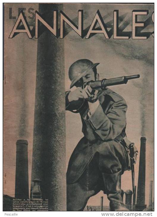 LES ANNALES 07 04 1933 - LLOYD GEORGE - PIERRE BENOIT FORT DE FRANCE - ARMEMENT - SACHA GUITRY - TITULESCO - BERNSTEIN - - Informaciones Generales