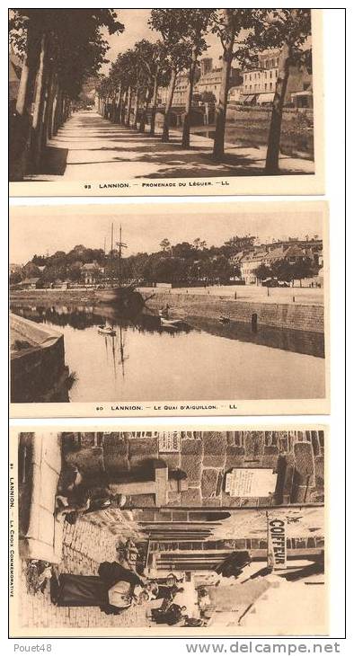 22 - LANNION -Lot De 3 Cartes - Lannion