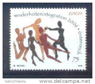 2006 - AUSTRIA - EUROPA CEPT - L´INTEGRAZIONE / INTEGRATION. MNH. - 2006