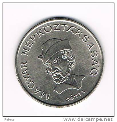 HONGARIJE  20 FORINT  1989 - Hongrie