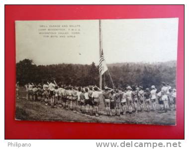 Drill Parade & Salute Camp Woodstock Ct ---YMCA  For Boys & Girls  ------  Ref    354 - Other & Unclassified