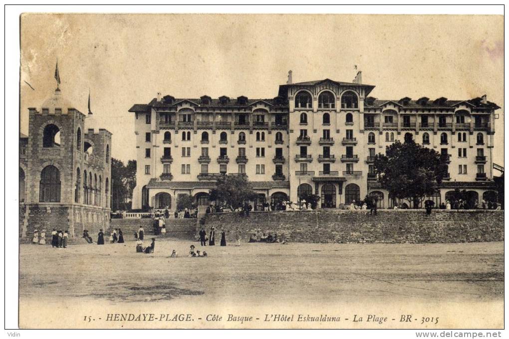 Hendaye Hôpital Temporaire Du Casino De Hendaye-Plage - Guerre 1914-18