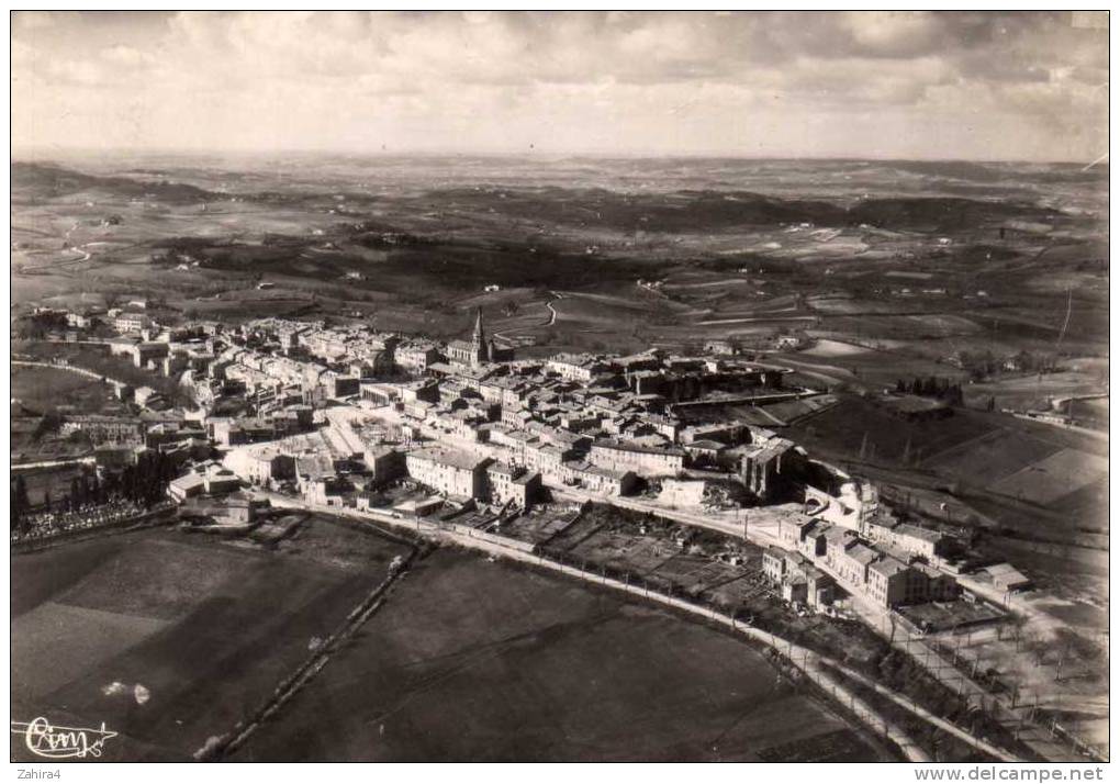 Puylaurens - Vue Panoramique Aérienne - Puylaurens