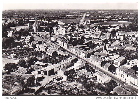 LES LUCS SUR BOULOGNE VUE GENERALE EN AVION AU DESSUS DE Editeur Lapie - Les Lucs Sur Boulogne