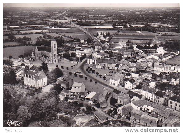 LES LUCS SUR BOULOGNE VUE AERIENNE Editeur Combier Cim - Les Lucs Sur Boulogne