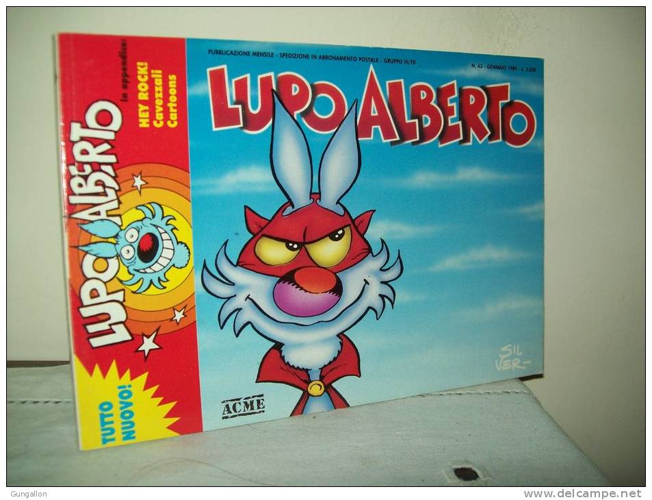 Lupo Alberto(Glenat 1989) N. 43 - Lupo Alberto