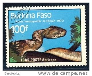 1  Nice Old Stamp From Burkina Faso, Used , Snake - Burkina Faso (1984-...)
