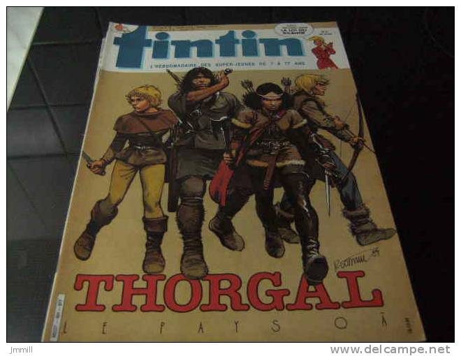 Rosinski : Superbe Couverture Journal Tintin : Thorgal : Le Pays Qa - Tintin